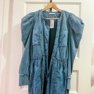 Ulla Johnson Sadie Jumpsuit in Indigo Acid